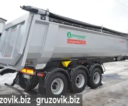 Самосвальный полуприцеп Grunwald самосвальный стальной 27-34 куб. м год выпуска 2017 2017 года б/у