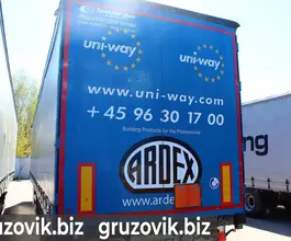 Тентованный грузовик Тентованный грузовик  Schmitz Cargobull 2011 года б/у