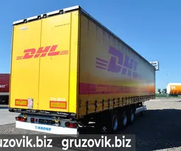 Шторный полуприцеп Krone Coil Liner 2010 года б/у