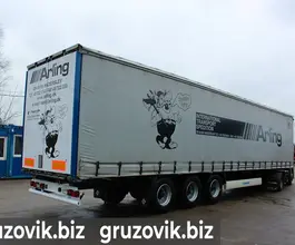 Шторный полуприцеп KRONE Б/У год выпуска 2010 2010 года б/у фото 4