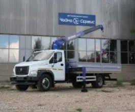 Самопогрузчик ГАЗ Газель Next с КМУ  2017 года новый