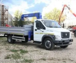 Самопогрузчик ГАЗ Газель Next с КМУ  2017 года новый фото 4