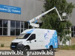 Самопогрузчик ГАЗ Газель Next с КМУ  2017 года б/у