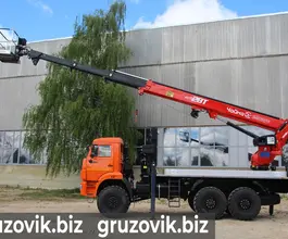 Автовышка Автовышка  Камаз 43118 2017 года новый фото 2
