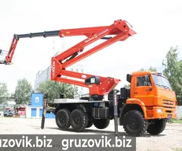 Автовышка Автовышка  Камаз 43118 2017 года б/у фото 2