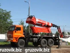 Автовышка Автовышка  Камаз 43118 2017 года б/у фото 3