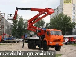 Автовышка Автовышка  Камаз 43118 2017 года б/у фото 4