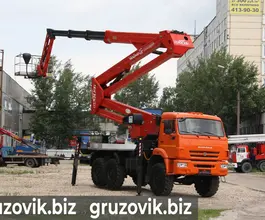 Автовышка Автовышка  Камаз 43118 2017 года б/у фото 4