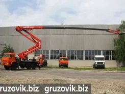 Автовышка Автовышка  Камаз 43118 2017 года б/у