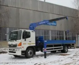 Самопогрузчик HINO 500 с КМУ  2017 года новый