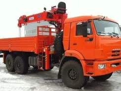 Самопогрузчик Камаз 43118 с КМУ КАНГЛИМ 1256 2026 года новый