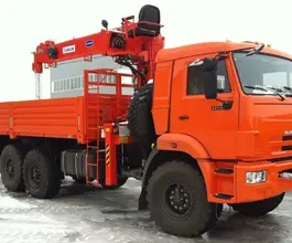 Самопогрузчик Камаз 43118 с КМУ КАНГЛИМ 1256 2026 года новый