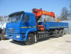 Самопогрузчик Камаз 65117 с КМУ Inman 150 2026 года новый