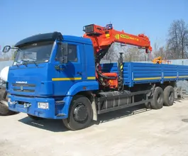 Самопогрузчик Камаз 65117 с КМУ Inman 150 2026 года новый