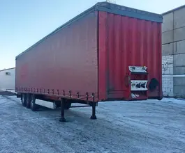 Шторный полуприцеп Krone sdp27 2007 года б/у