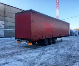 Шторный полуприцеп Krone sdp27 2007 года б/у фото 3