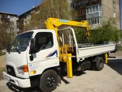 Самопогрузчик Hyundai HD 78 с КМУ SOOSAN 2013 года б/у