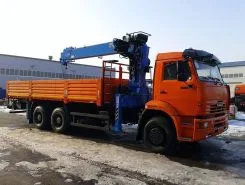 Самопогрузчик Камаз 65115 с КМУ Dongyang SS1956 2022 года новый