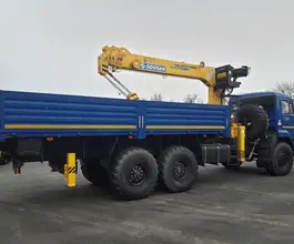 Самопогрузчик Камаз 43118 с КМУ Soosan 736LII 2020 года новый фото 4