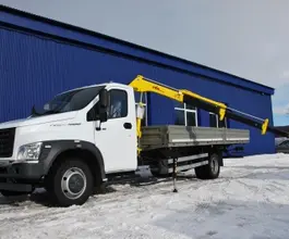 Самопогрузчик ГАЗ Газон Next с КМУ  2025 года новый