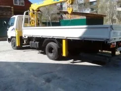 Самопогрузчик Hyundai HD 78 с КМУ SOOSAN 2013 года б/у фото 2