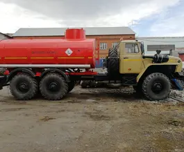 Автотопливозаправщик АТЗ 10 м3  Урал 4320 2018 года б/у фото 2