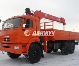 Самопогрузчик Камаз 43118 с КМУ  2018 года б/у