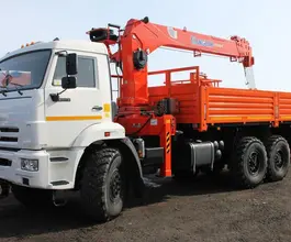 Самопогрузчик Камаз 43118 с КМУ Kanglim 1256 2026 года новый