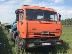 Тягач с КМУ Камаз 44108 2005 года б/у