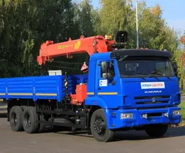 Самопогрузчик Камаз 65117 с КМУ IT-150 2026 года новый