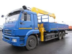 Самопогрузчик Камаз 65117 с КМУ soosan  746 2026 года новый