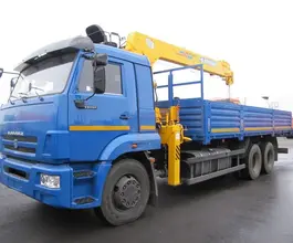 Самопогрузчик Камаз 65117 с КМУ soosan  746 2026 года новый
