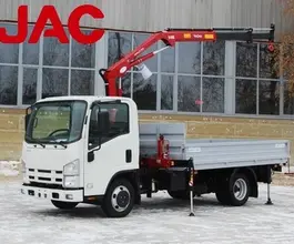 Самопогрузчик JAC N56 с КМУ Amco Veba 103 3S 2018 года новый