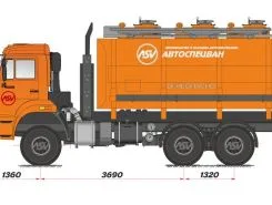 Бензовоз АЦ 22 м3  Камаз 65222 2019 года новый