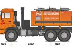 Бензовоз АЦ 7.5 м3  Камаз 5350 2019 года новый