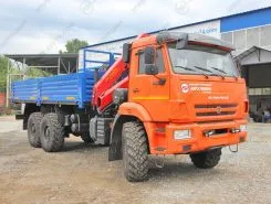 Самопогрузчик Камаз 43118 с КМУ  2018 года новый