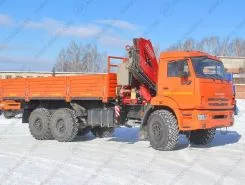 Самопогрузчик Камаз 43118 с КМУ Fassi F215A.0.24 2018 года новый