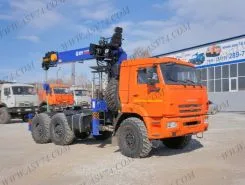 Тягач с КМУ Камаз 43118-3027-46 2018 года новый