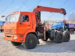 Тягач с КМУ Камаз 43118-3027-46 2018 года новый