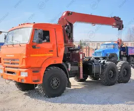 Тягач с КМУ Камаз 43118-3027-46 2018 года новый
