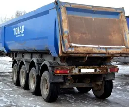 Самосвальный полуприцеп Тонар 97461 2012 года б/у фото 3