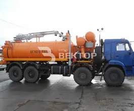 МВ Ассенизатор 12 м3  Камаз 63501 2018 года новый фото 3