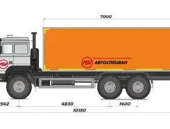 Изотермический фургон Урал 4320-4972-82М 2019 года новый