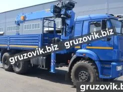 Самопогрузчик Камаз 43118 с КМУ  2019 года новый