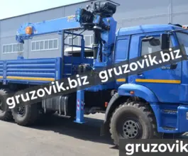 Самопогрузчик Камаз 43118 с КМУ  2019 года новый