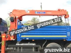 Самопогрузчик Камаз 65115 с КМУ  2019 года новый фото 4