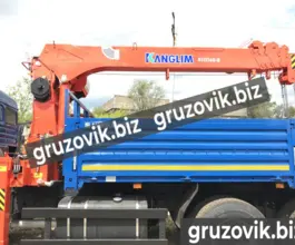 Самопогрузчик Камаз 65115 с КМУ  2019 года новый фото 4