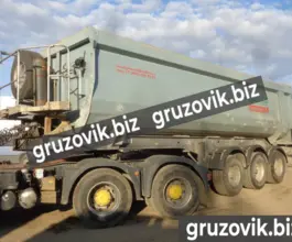 Самосвальный полуприцеп Grunwald 9539 2011 года б/у фото 2
