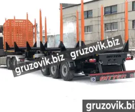 Полуприцеп-сортиментовоз Bitter лесовоз 2020 года новый фото 4