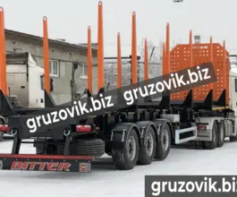 Полуприцеп-сортиментовоз Bitter Сортиментовоз-лесовоз 2020 года новый фото 4